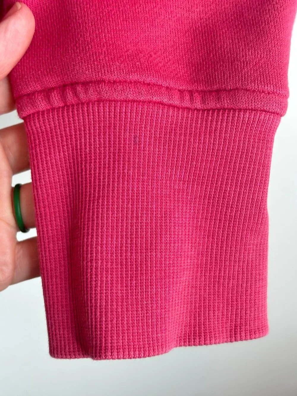 Lululemon Scuba Full-Zip Hoodie Vintage Rose Size 4 Cotton Fleece Thumb Holes